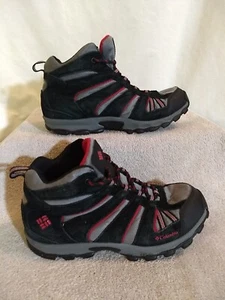 Columbia Youth North Plains Mid Black Waterproof Boots, Size: 6  #MT49+15 - Picture 1 of 8