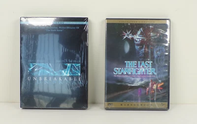 THE LAST STARFIGHTER - 25th + UNBREAKABLE 2 DISK VISTA SERIES DVDS NEW/SEALED - Image 1 of 4