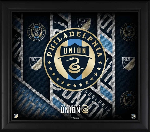 Philadelphia Union Framed 15" x 17" Team Threads Collage Cover