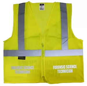 Forensiker Techniker Sicherheitsweste mit REFLEKTIERENDEM Design, hohe Sichtbarkeit - Bild 1 von 4