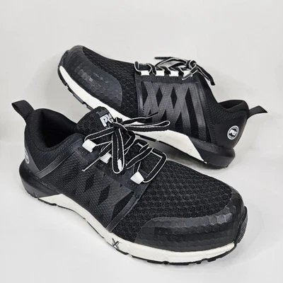 Timberland Pro Radius Hombres Talla 8.5W Negro Seguridad Comp/Puntera de Acero Tenis de Trabajo Foto 1 de 4