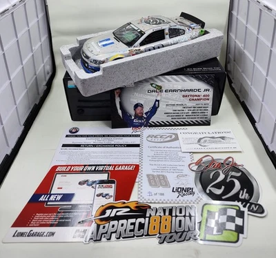 Dale Earnhardt Jr #88 Nationwide 25th Career Win Autografiado 2015 SS Elite Foto 1 de 4
