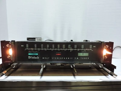 Sintonizador estéreo de tubo de vacío McIntosh MR67 piezas/reparación Foto 1 de 4