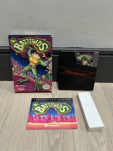 Vintage 1991 Battletoads Nintendo NES Complete In Box w/ Manual Rare Tradewest - Picture 1 of 10