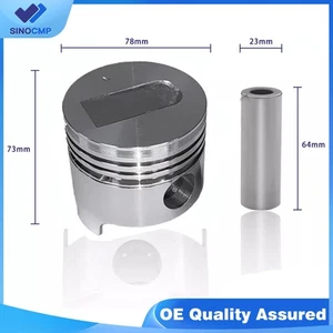 S4L S3L S4L2 S3L2 Piston Set STD for Mitsubishi S3L/ S3L2/ S4L/ S4L2 3215 3316 - Picture 1 of 5
