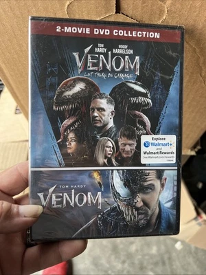 Venom: Let There Be Carnage & Venom (2-Movie DVD Collection) New - Image 1 of 2