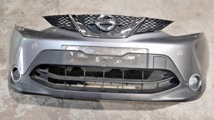 2014 NISSAN QASHQAI J11 FRONT BUMPER & GRILL KAD GREY OEM GENUINE - Picture 1 of 9