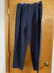 PANTALONE DONNA BLU NAVY NUOVO SENZA ETICHETTE TAGLIA 14 ALEX MLL PLISSETTATO TASCHE LATERALI ANTERIORI - Foto 1 di 5