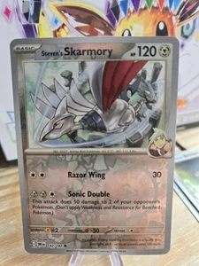 Steven's Skarmory 142/182 Reverse Holo Destined Rivals English - Picture 1 of 1