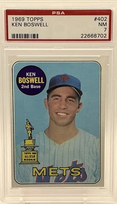1969 Topps - Ken Boswell #402 (RC) Foto 1 de 2