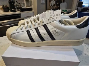 Adidas Originals Superstar Vintage Made in Germany Weiß JI3138 Herren US-Größe 13 - Bild 1 von 16