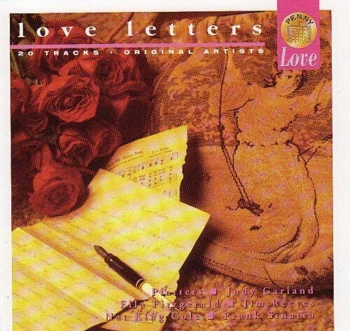 Love Letters Various CD 20 Track Featuring Platters Perry Como Ella Fitzgerald