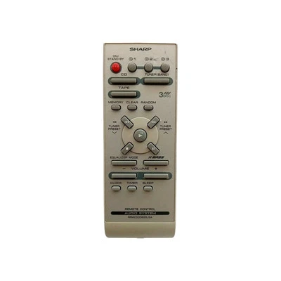 Sharp RRMCG0062SJSA Telecomando originale per Audio System CDE100E/CDE110H - Immagine 1 di 4