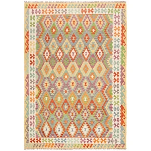 Kelim Afghan 296X203 Cm Handwoven Oriental Carpet Rug - Picture 1 of 12
