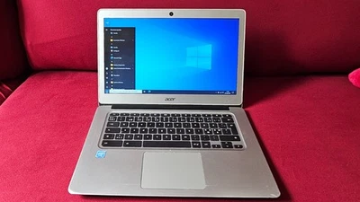 Acer Chromebook 14 (CB3-431) Intel 14" - 32 Go M.2 SSD + 4 Go RAM - Win 10 Ent - Photo 1/4