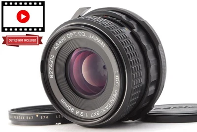 [顶级完好] 宾得 SMC 90 毫米 f/2.8 标准镜头 适用于 6x7 67 II 67II 日本制造 — 第 1/4 张图片