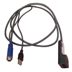 39M2895 39M2899 39M2909 For IBM USB KVM Cable Cat5 1.5M - Foto 1 di 3