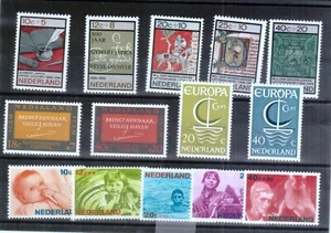 HOLANDA PAÍSES BAJOS 1966 AÑO COMPLETO SIN HB SELLOS NUEVOS MNH - Imagen 1 de 1