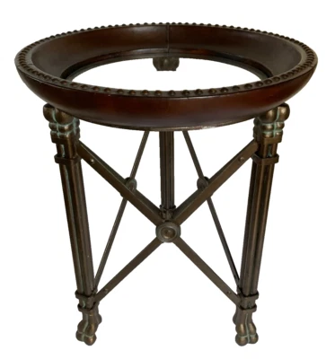 Mesa auxiliar estilo director Maitland Smith vintage años 80 Foto 1 de 4