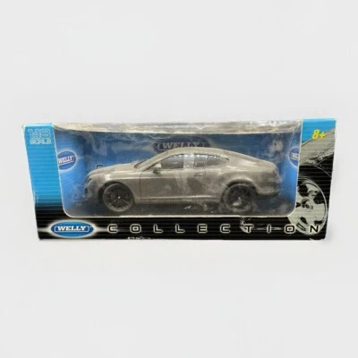 Bentley Continental Supersports Coupe Welly 1:18 Diecast 18038W - Gray Rare NIB - Image 1 of 4