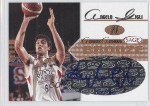 2005 Sage Auto Bronze /60 Angelo Gigli #A8 Auto