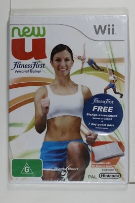 New U Fitness First Person Trainer (2009) Nintendo WII Motion Control Game - Image 1 of 2