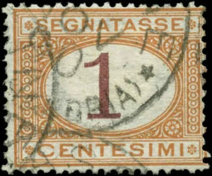 Italy  Scott #J3 Used - Picture 1 of 1