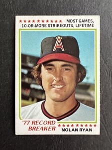 1978 Topps Nolan Ryan Record Breaker #6