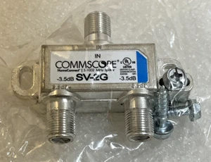 CommScope SV-2G 2-way Digital Cable Coaxial Splitter 5-1000mhz Comcast Xfinity - Picture 1 of 3