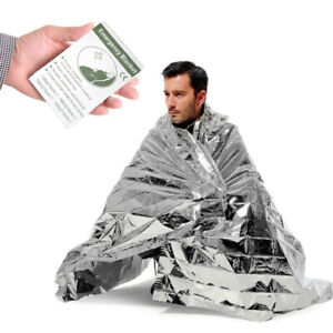 Outdoor Water Proof Emergency Rescue Blanket Foil Curtain (160x210cm)