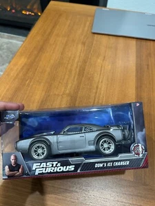 Jada Toys Fast & Furious 1:24 Dom's Ice Charger Die-cast SKU#2 - Picture 1 of 3