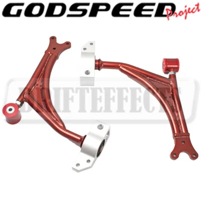 Godspeed Adjustable Front Lower Control Arms Kit For VW GTI MK5 MK6 2006-13 - Image 1 of 4