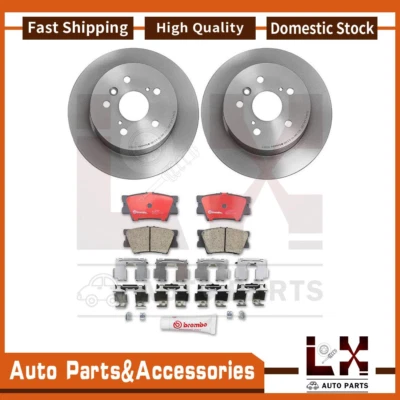 Juego de rotores de freno de cerámica Brembo traseros para Lexus ES350 2007-2012 Foto 1 de 4