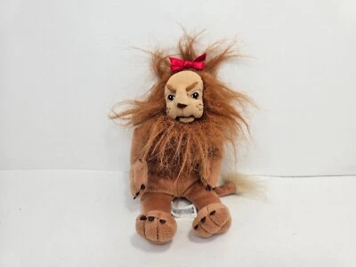 The Cowardly Lion Oz 7" Scarecrow Beanie Plush 1998 Warner Brothers Studio - Image 1 of 4