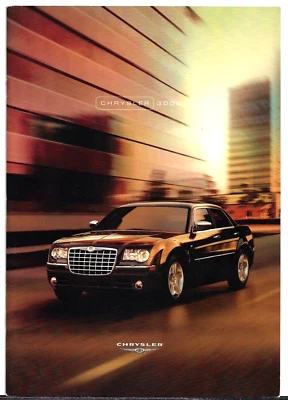 Chrysler 300C berlina 2008-09 folleto de ventas del mercado del Reino Unido 3,0 V6 CRD 6,1 V8 SRT8  Foto 1 de 2
