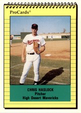 1991 High Desert Mavericks ProCards #2388 Chris Haslock