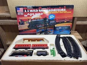 VINTAGE "TRANS CONTINENTAL EXPRESS" BATTERY-OPERATED TOY TRAIN *READ* - Picture 1 of 10