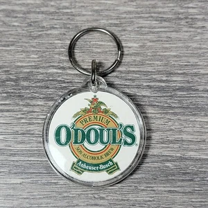 O'Doul's Non-Alcoholic Beer Keychain Key Ring Anheuser-Busch Premium Plastic - Picture 1 of 6