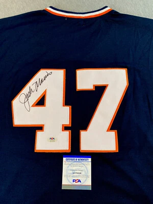 DETROIT TIGERS- JACK MORRIS AUTOGRAPH #47 COOPERSTOWN COLLECTION JERSEY PSA - Image 1 of 4