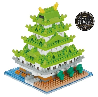 Nanoblock NAGOYA CASTLE, Deluxe Series, NBH-207, 550 Pieces, Level 3, NEW - Image 1 of 2
