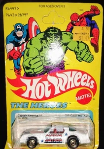 1980 ORIGINAL Hot Wheels® White 1977 Hot Bird *CAPTAIN AMERICA*No. 2879 IN BOX! - Picture 1 of 3