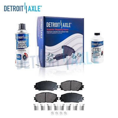 Pastillas de freno delanteras de cerámica para Toyota Prius C Yaris Lexus CT200h Corolla Scion iQ Foto 1 de 4