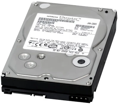 Hitachi UltraStar A7K1000 HUA721050KLA330 500GB 7.2K 32MB SATA II 3.5 - Image 1 of 3