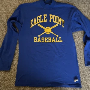 Top da allenamento Eagle Point Baseball Hensell 38 blu taglia L grande 42" - Foto 1 di 5