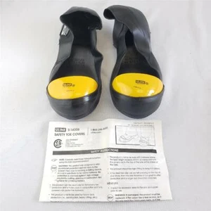 = Uline S-14306M Safety Toe Cover Medium Yellow Grade 1 Toe Protection Only - Picture 1 of 4