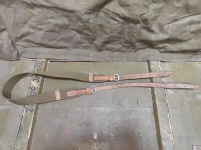 Vintage Sling Carrying Belt , Canvas Strap Russian Soviet Army USSR 1940-60s NOS - Image 1 of 4