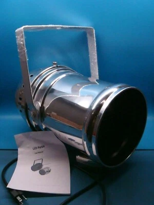(1) PAR-64L PAR64 ХРОМИРОВАННЫЙ АЛЮМИНИЙ ЦИФРОВОЙ DMX СВЕТОДИОДНОЕ ОСВЕЩЕНИЕ БАНКА С КРЕПЛЕНИЕМ КРОНШТЕЙН - Изображение 1 из 4