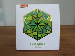 Duftset Feel Glück Geschenk demeter 5 ml Naturduft mit Duftstein, Baldini - Bild 1 von 2