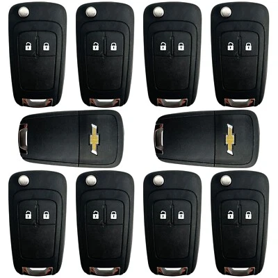 Lote de 10 cerrajeros no estadounidenses nuevos OEM 08-18 Chevy Smart Key Fob remoto 2B OHT01060512 Foto 1 de 4