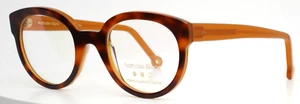 NATHALIE BLANC Helene C109 Ecaille Ambre Womens Round Eyeglasses 50-23-145 B:45 - Picture 1 of 16